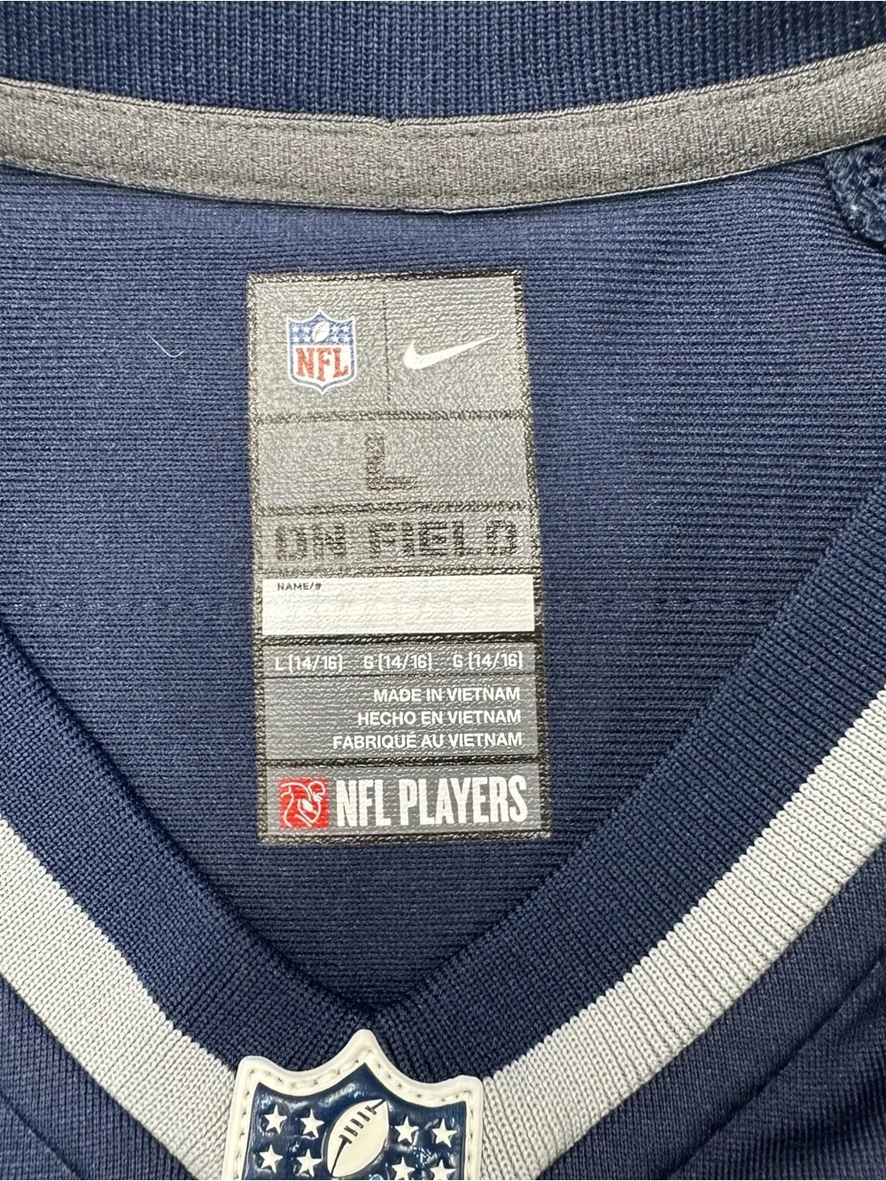 NIKE NEW ENGLAND PATRIOTS TOM BRADY SUPER BOWL 53 LIII JERSEY Youth L ON FIELD
